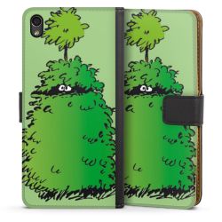 Sideflip mit langer Lasche schwarz