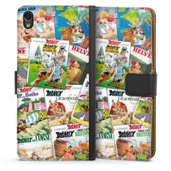 Sideflip mit langer Lasche schwarz