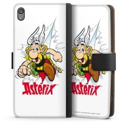 Sideflip mit langer Lasche schwarz