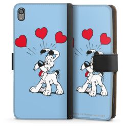 Sideflip mit langer Lasche schwarz