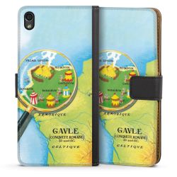 Sideflip mit langer Lasche schwarz