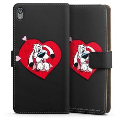 Sideflip mit langer Lasche schwarz