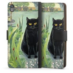 Sideflip Fodral med flap svart