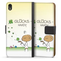 Sideflip mit langer Lasche schwarz