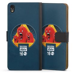 Sideflip mit langer Lasche schwarz