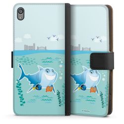 Sideflip Fodral med flap svart