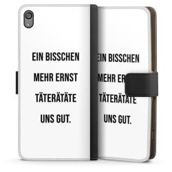 Sideflip mit langer Lasche schwarz