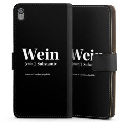 Sideflip mit langer Lasche schwarz