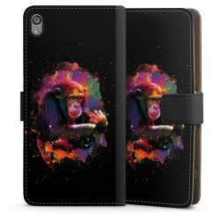 Sideflip mit langer Lasche schwarz