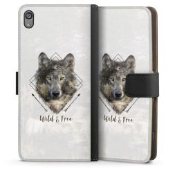 Sideflip mit langer Lasche schwarz