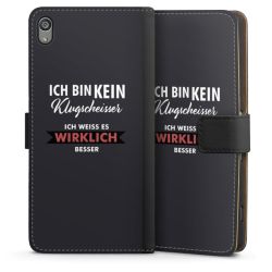 Sideflip mit langer Lasche schwarz