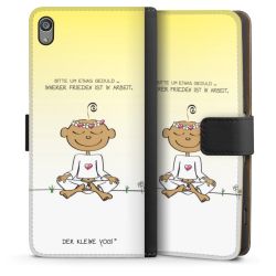 Sideflip mit langer Lasche schwarz