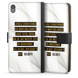 Sideflip mit langer Lasche schwarz