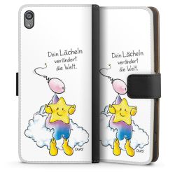 Sideflip mit langer Lasche schwarz