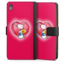 Sideflip mit langer Lasche schwarz