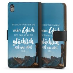 Sideflip mit langer Lasche schwarz