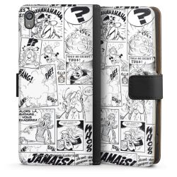 Sideflip mit langer Lasche schwarz