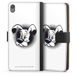 Sideflip mit langer Lasche schwarz