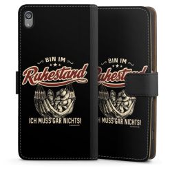 Sideflip mit langer Lasche schwarz