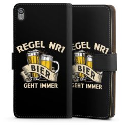 Sideflip mit langer Lasche schwarz