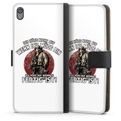 Sideflip mit langer Lasche schwarz