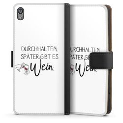 Sideflip mit langer Lasche schwarz