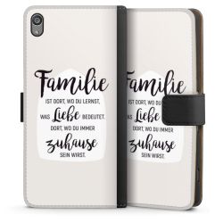 Sideflip mit langer Lasche schwarz