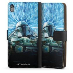 Sideflip mit langer Lasche schwarz