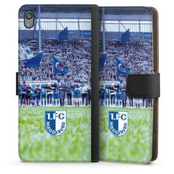 Sideflip mit langer Lasche schwarz