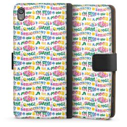 Sideflip Fodral med flap svart