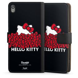 Sideflip mit langer Lasche schwarz