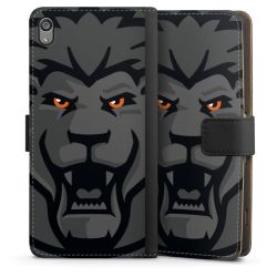 Sideflip mit langer Lasche schwarz