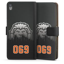 Sideflip mit langer Lasche schwarz