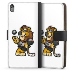 Sideflip mit langer Lasche schwarz