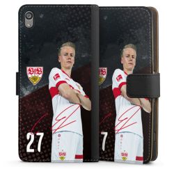 Sideflip mit langer Lasche schwarz