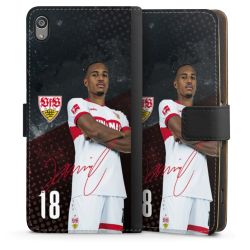 Sideflip mit langer Lasche schwarz