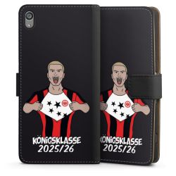 Sideflip mit langer Lasche schwarz