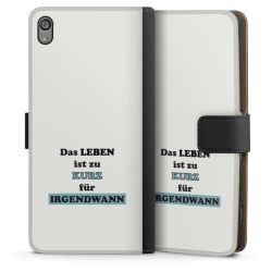 Sideflip mit langer Lasche schwarz