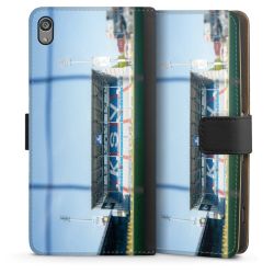 Sideflip mit langer Lasche schwarz