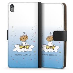 Sideflip mit langer Lasche schwarz