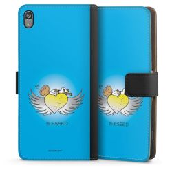 Sideflip mit langer Lasche schwarz