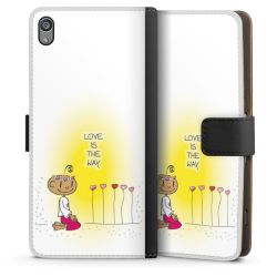 Sideflip mit langer Lasche schwarz