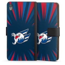 Sideflip mit langer Lasche schwarz