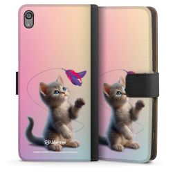 Sideflip Fodral med flap svart