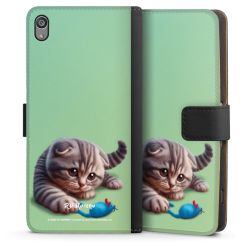 Sideflip Fodral med flap svart