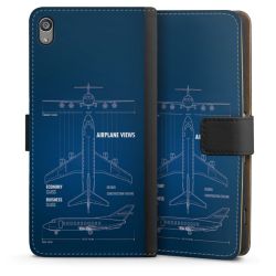 Sideflip Fodral med flap svart