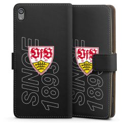 Sideflip mit langer Lasche schwarz