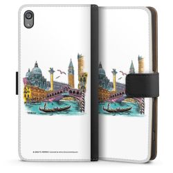 Sideflip Fodral med flap svart