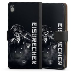 Sideflip mit langer Lasche schwarz