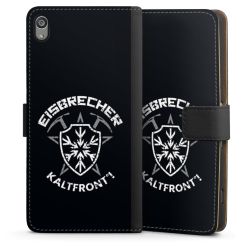 Sideflip mit langer Lasche schwarz